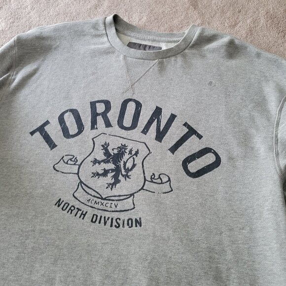 New Toronto Old Navy Crewneck Sweatshirt Gray NWOT XXL - Picture 10 of 10